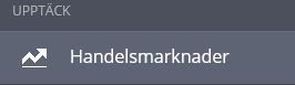 klicka på handelsmarknader för att se vilka marknader som finns tillgänliga för köp på etoro