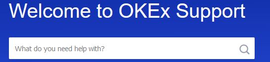 Kundtjänst hos OKEx