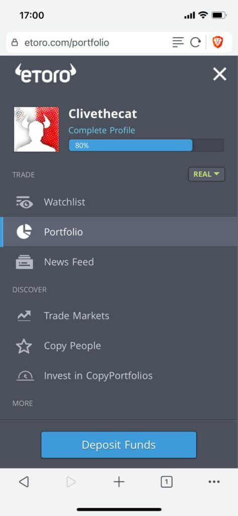 how to deposit funds at etoro