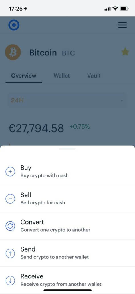 select send to send crypto to an external wallet from coinbase