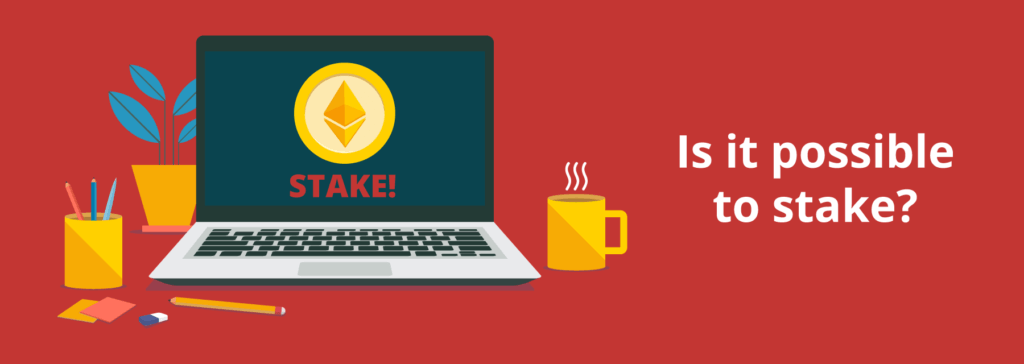 Can you stake from a desktop wallet?